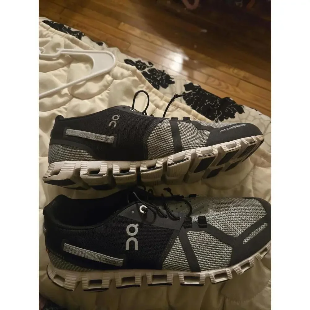 On Running Men's 8.5 Cloud Sneakers - Black and Gray - Picture 2 of 5